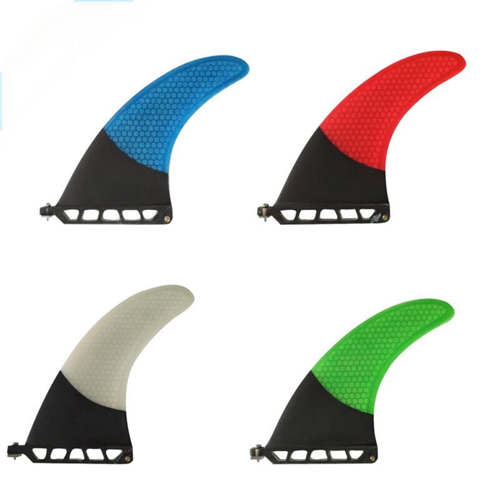 Accesorios For Surf con Aletas, Timón De Cola Panal Simple, Aleta Fibra Vidrio 9 Pulgadas Fácil de reemplazar
