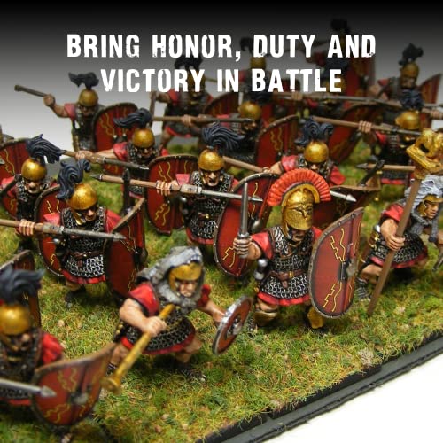 Warlord Games Wargames Delivered, Caesarian Roman Starter Army 28mm Miniatures Includes 98 Infantry, 1 War Machines - Image 4