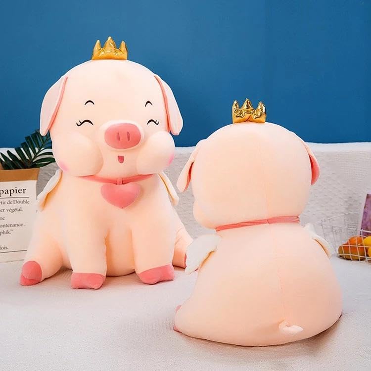 SCOOBA Crown Pig Soft Toys for Kids Babies (Crown Pig 40cm) 4