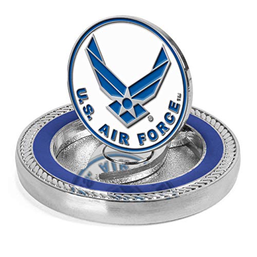 Linkswalker Us Air Force - Challenge Coin / 2 Magnetic Golf Ball Markers #TOP1