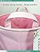FANKANG Storage Baskets,Collapsible Convenient Nursery Hamper/Laundry Bin/Toy Collection Organizer for Kid's Room（Pink Unicorn）