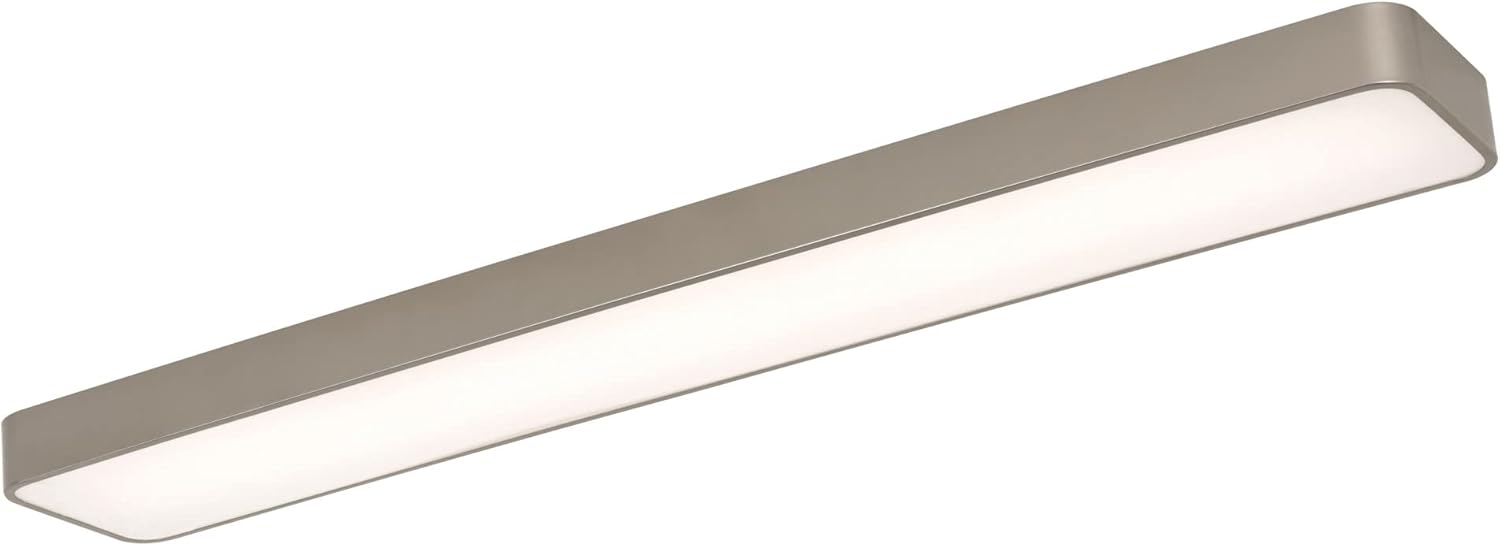 AFX Bailey 46" LED Linear Flush Mount - Satin Nickel Finish