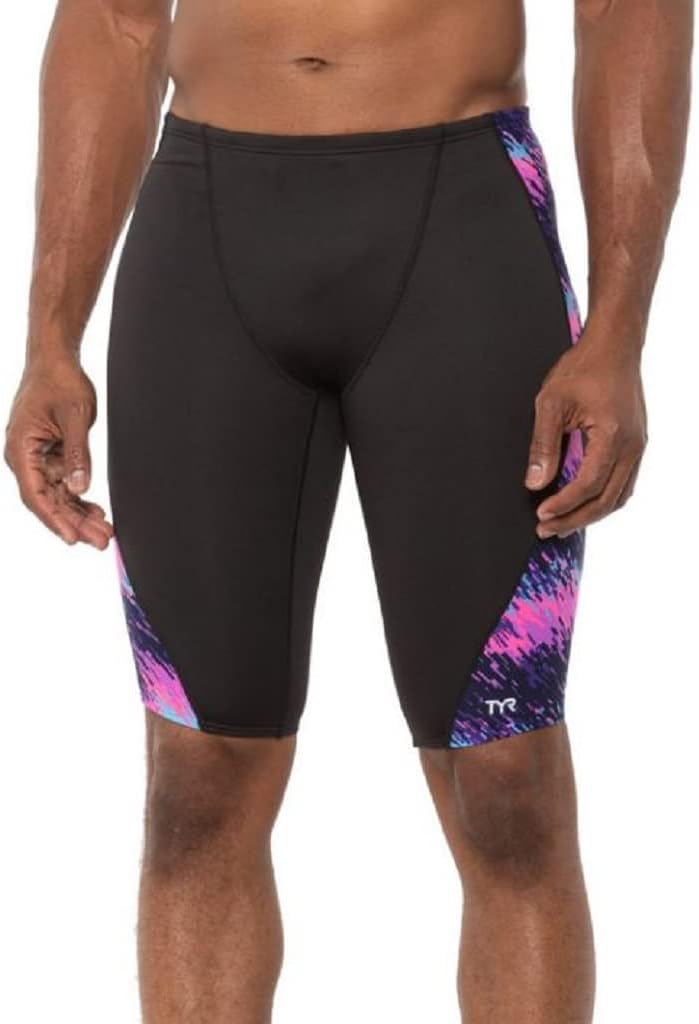 TYR Perseus Blade Splice Jammer Swimsuit (as1, Numeric, Numeric_38, Regular, Regular, Multi)