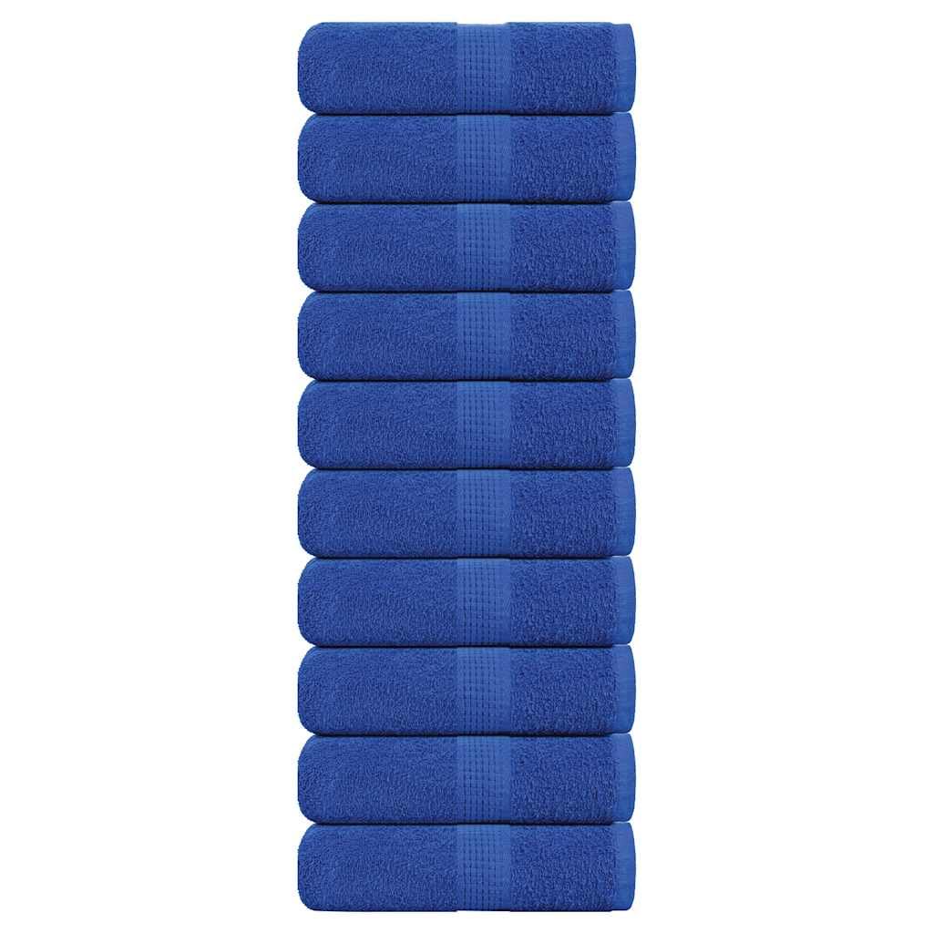 Serviettes d'invité de qualité supérieure FROGN 360 g/m² coton bleu