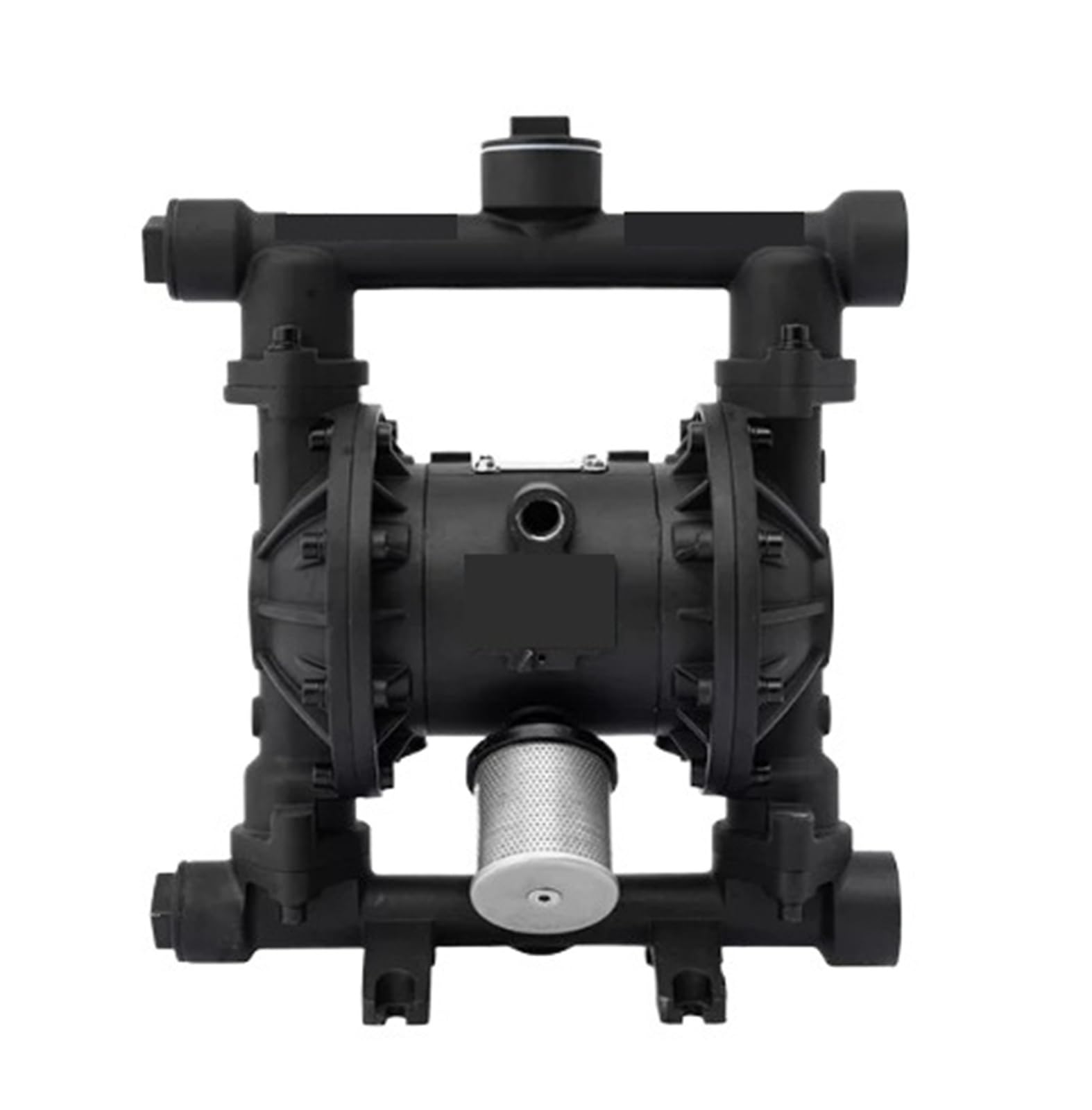 Pneumatic Diaphragm Pump QBY3-40LTFF Aluminum Alloy Flow Rate 151lpm Inlet/Outlet 1-1/2in