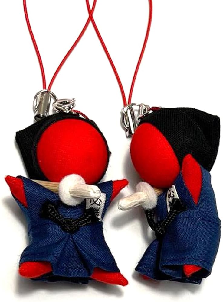 Amazon.co.jp: [おはなもあな] 天満宮 ご祈祷済 さるぼぼ 剣道 2個