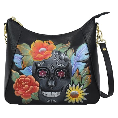 Image of Anuschka Women's Zip-top Shoulder Hobo - 709