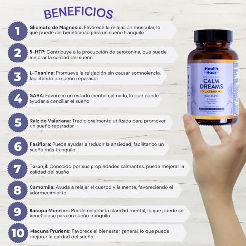 melatonina 5 mg comprar Marca Health Hack (3)
