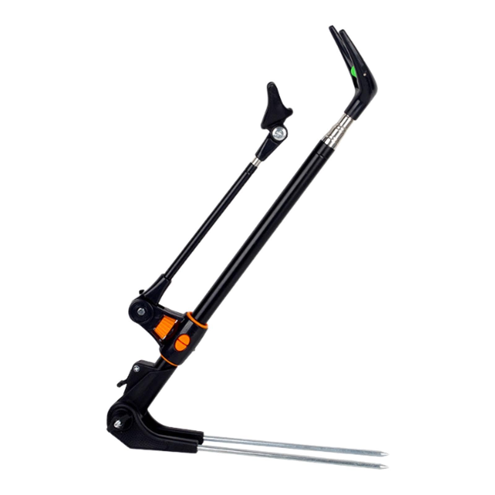Fishing Rod Holder Supplies Metal Fisherman's Gift Fishing Rod Support Stand 2.4m-image-46