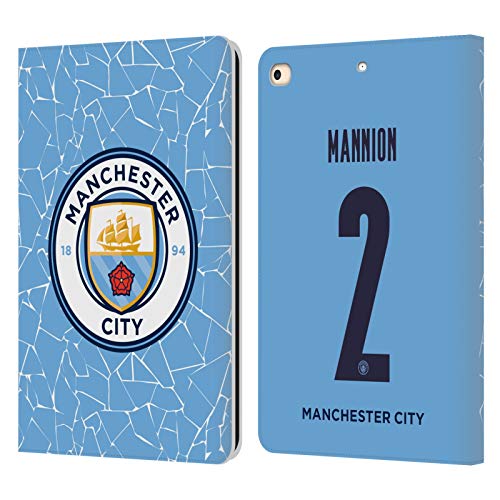 Étui iPad 9.7 Man City de Head Case Designs en cuir pour fans du club