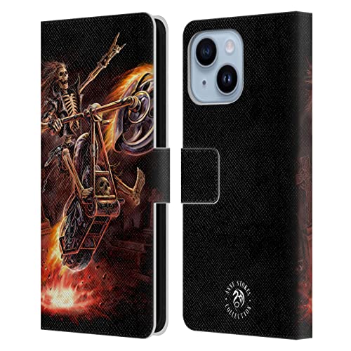 Étui iPhone 14 Plus Anne Stokes Hello Rider pour motards
