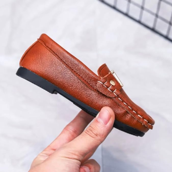 Luxury Kids Italian Loafer Dress Shoes Boys Elegant Shoes3