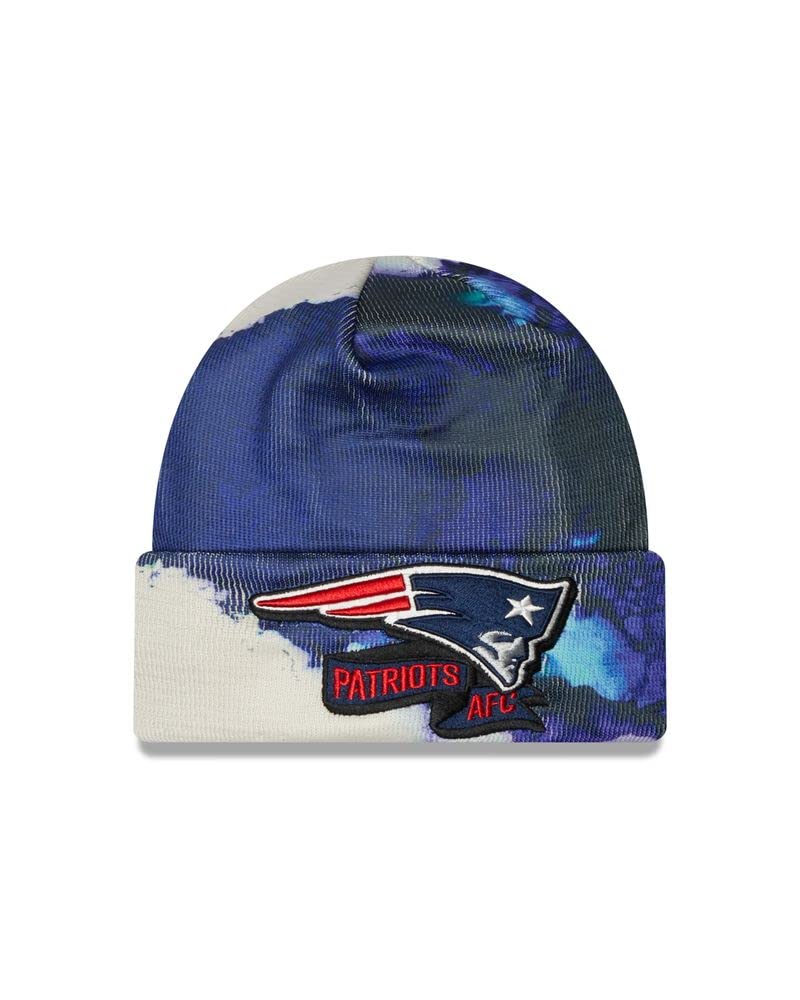 New Era Men's NFL 2022 Sideline Ink Dye Cuffed Knit Hat, multicoloured, One Size