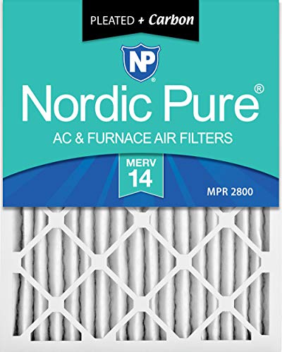 Buy 2 get 3 Nordic Pure 20x35x2 MERV 14 Pleated Plus Carbon AC Furnace Air Filters 3 Pack Review Nordic Pure 20x35x2 MERV 14 Pleated Plus Carbon AC Furnace Air Filters 3 Pack
