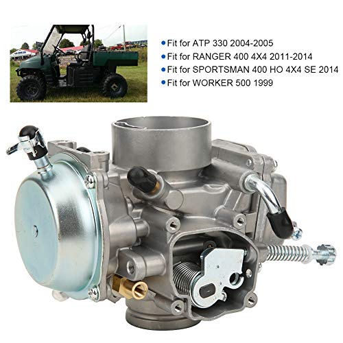 Carburateurkit, 1253436 Carb Carburateurset voor brandstoftoevoer Geschikt voor RANGER 400/425/500 - Image 4