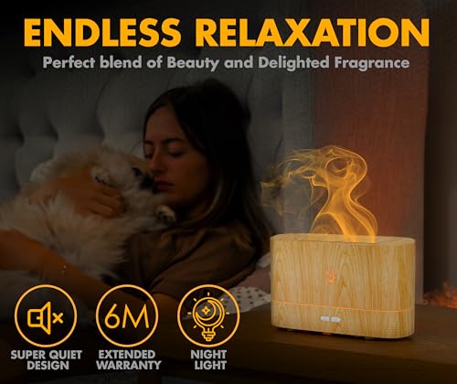 Difusor aromático eléctrico Light Wood NABSAK 200 mL miniatura 3