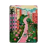BNCEDJK San Francisco Travel, Lombard Street Retro-Poster, Metall-Blechschild, schicke Kunst, Retro, Eisenmalerei, Bar, Menschen, Höhle, Café, Familie, Garage, Poster, Wanddekoration, 30 x 40 cm