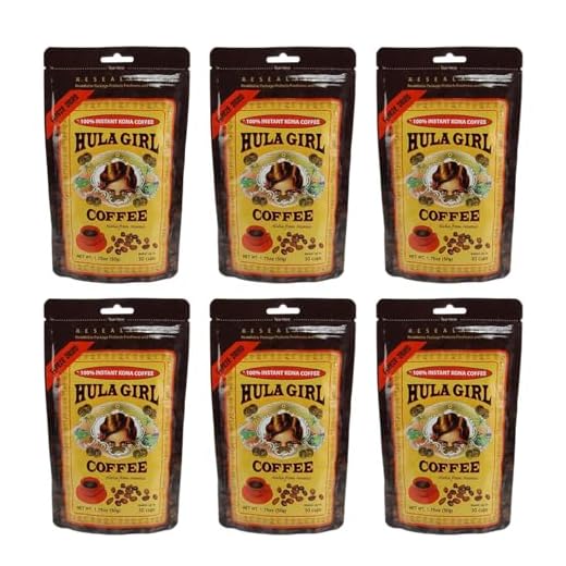 Hula Girl Hawaiian Kona Freeze-Dried Coffee