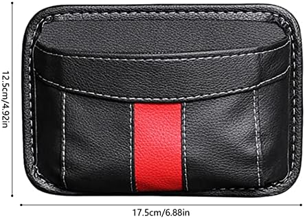 Okedar Pack of 2 Car Seat Gap Storage Box Car Seat Console Organiser Universal Car Seat Organiser Side Car Seat Side Pockets Organiser for Storing Car Items Placement Mobile Phones