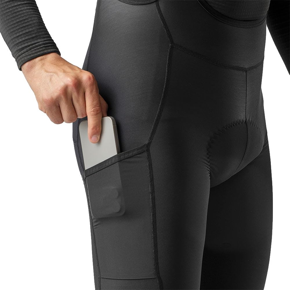 GripGrab PACR Thermo Bib Tights męskie zimowe spodnie zimowe MTB Gravel Bike spodnie rowerowe długie z wyściółką spodnie rowerowe