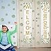 47 Pieces Welcome Banner for Classroom Door Welcome Poster for Students Welcome Sign for Classroom Bulletin Board Church Back to School Decoration Teacher Supply (Eucalyptus)