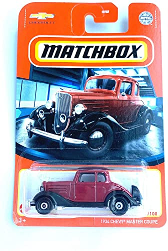 Matchbox 1934 Chevy Master Coupe 6/100 miniatura 1