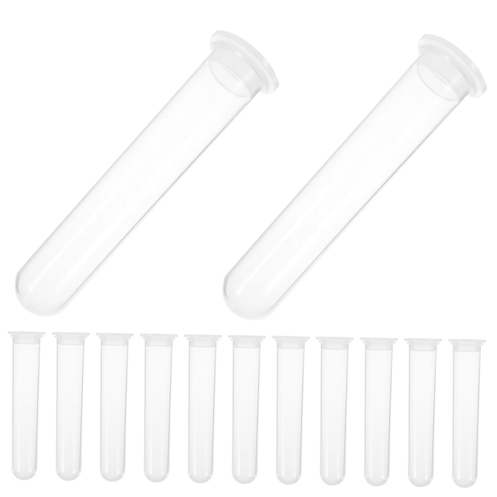 100piezas Tubos De Centrífuga De Laboratorio Tapa Tubos De Pequeños De Plástico Para Muestras