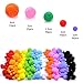 Pipe Cleaners Craft Set with DIY Tutorial, Included 200Pcs Pipe Cleaners, 200Pcs Pom Poms, 200Pcs Self-Sticking Wiggle Googly Eyes, Assorted Colors and Assorted Sizes for DIY Art Craft