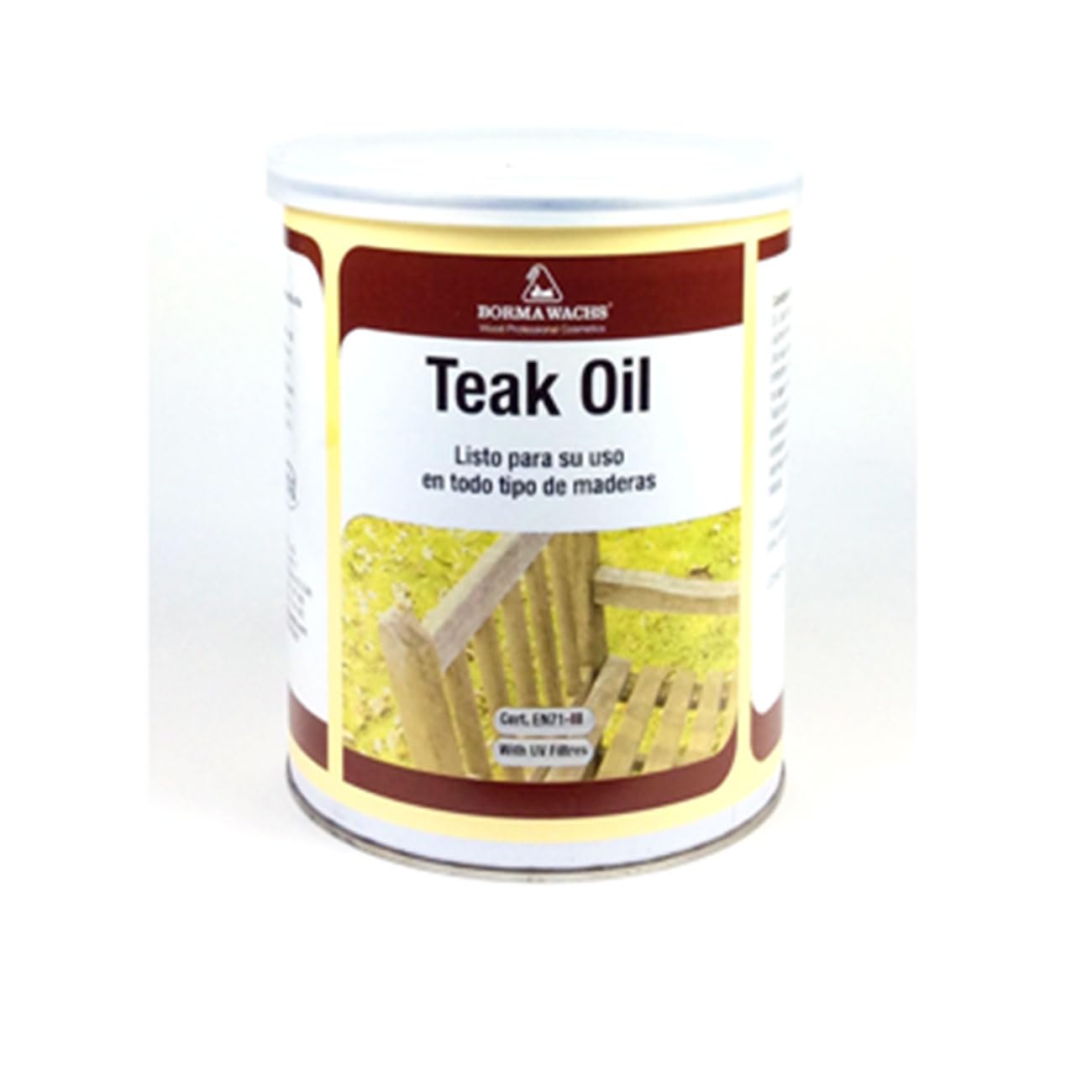 Aceite Teka Borma incolora para proteccion de la madera - 5 L-
