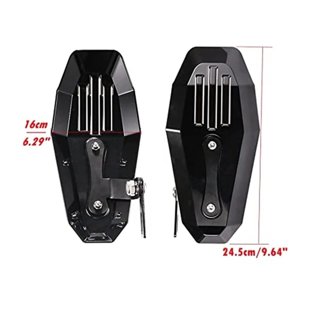 Protector guardamanos 2 Protectores De Parabrisas Universales para Motocicleta para Davidson para Sportster XL883 XL1200