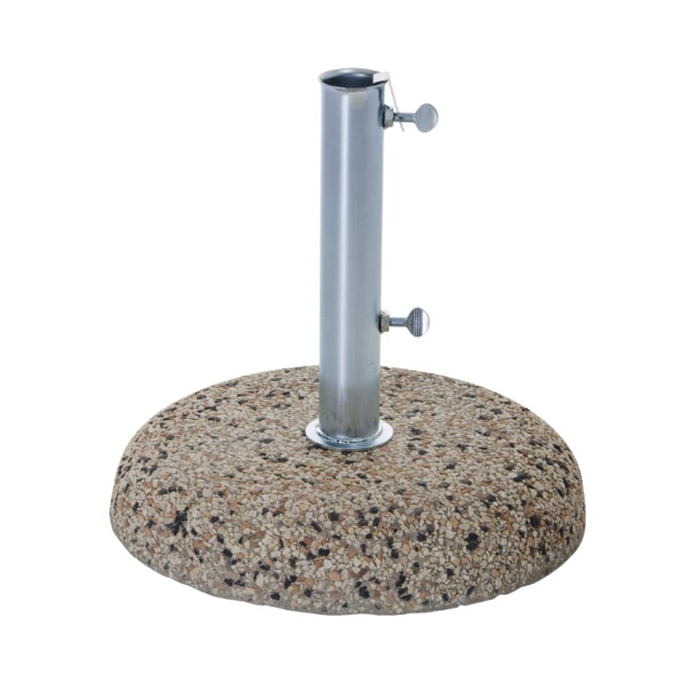 VERDELOOK Base Porta ombrellone in Cemento, Tubo Ø 45 mm, coperture arredo Esterni
