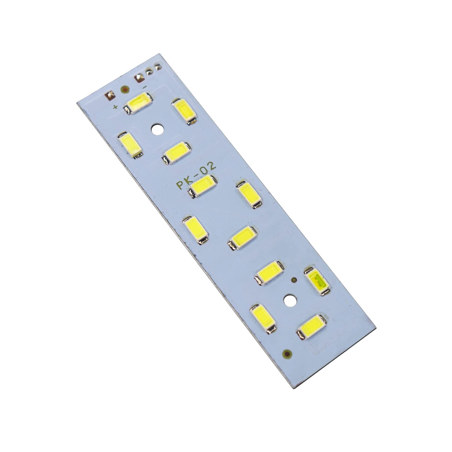 Electronic Spices 12 Led Strip White Color 4v 6 Watts