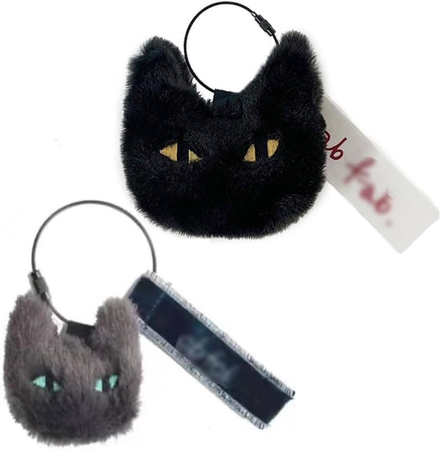 COMFORT ぬいぐるみ型キーホルダー 黒とブルーセット COMFORT ぬいぐるみ型キーホルダー 黒とブルーセット COMFORT