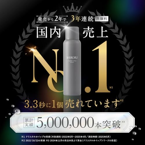 SHIRORU (シロル) クリスタルホイップ ブラック の商品画像 1
