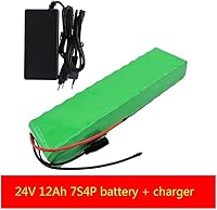 Vista 3 de Batería de litio eléctrica de 24 V 7S 4P 12000mAh batería recargable apta para scooter eléctrico, triciclos eléctricos, silla de ruedas eléctricas