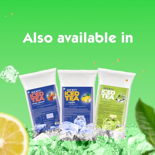 Image of Society Iced Tea | Lemon | Made with Black Tea | Refreshing & Tasty | 1 kg | Pack of 1