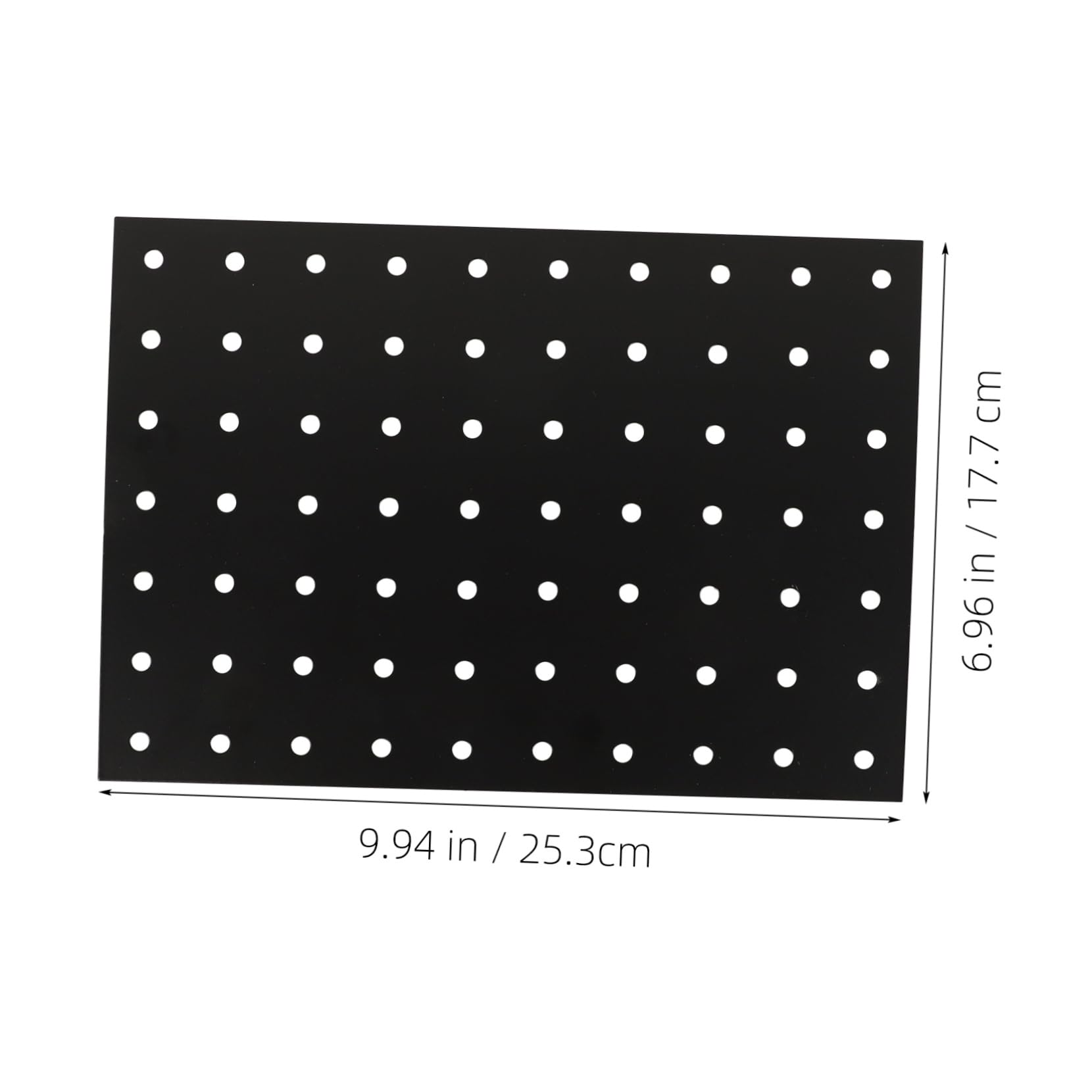 SOLUSTRE Maximize Storage Space Metal Pegboard Wall Organizer for Tools Kitchen Craft Supplies