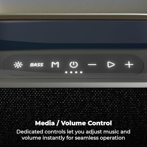 Image of Zebronics 2026 Launch 75W Bluetooth Speaker, Upto 5Hrs Playback, Dual 78mm Drivers, 101mm Subwoofer, Dual Passive Radiators, RGB Modes, 6.3mm Mic Input, TWS, BT v5.3, Type-C (Sound Feast 550)