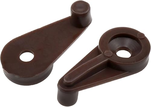 Miniatura 3 de Dookoe Kit de clips de retención de puerta de vidrio para abrazaderas de panel de plástico de vidrio de 0.157 in de grosor y abrazaderas de espejo