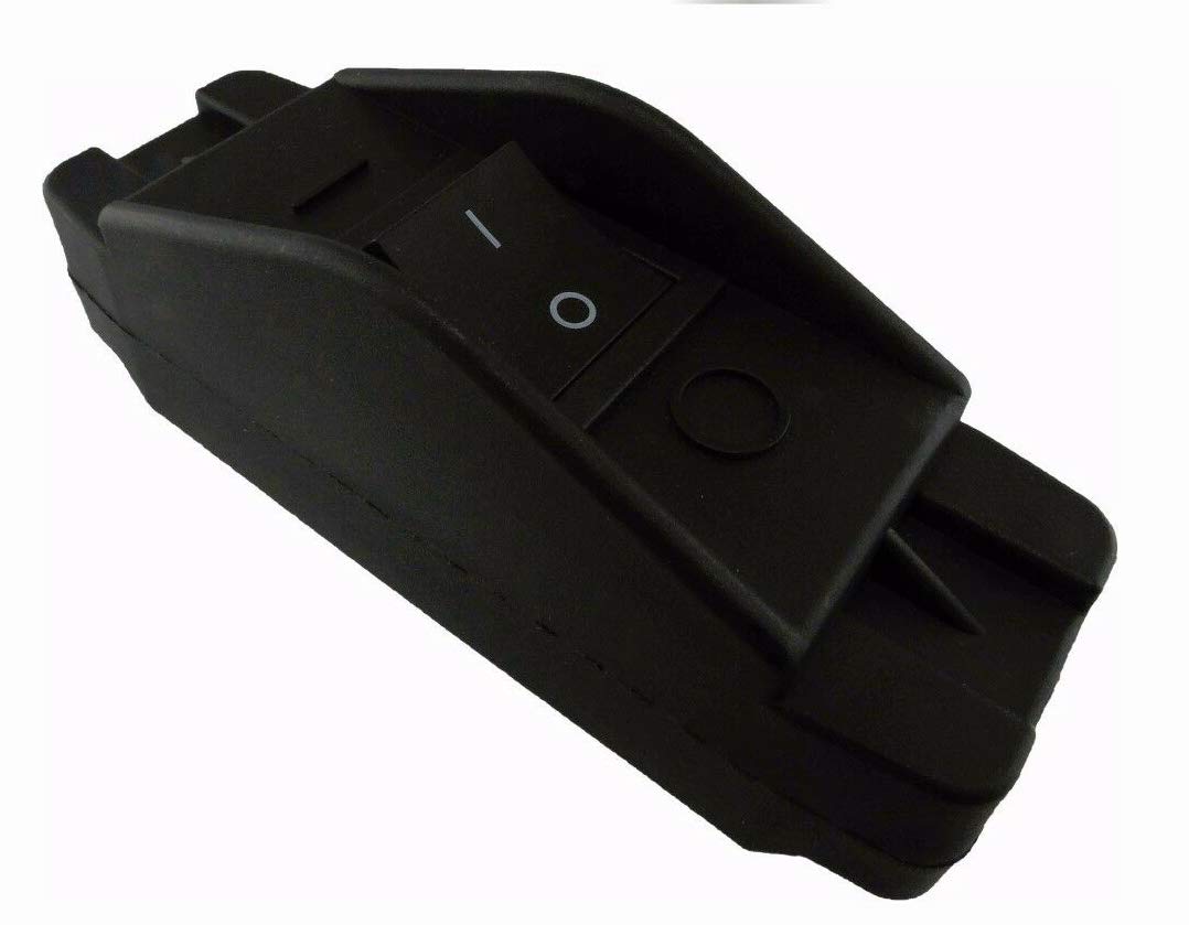 Devices Cable Switch 16 A 250 V with Removable Rocker Switch 2 Pin