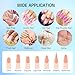 10pcs Carbide Nail Drill Bits Set: Professional Cuticle Bit for Efile Nail Drill with 75pcs Small Sanding Bands (#80#120#180) & Mandrel Bit Acrylic Gel Nail Remover Tool Manicure Pedicure Kit