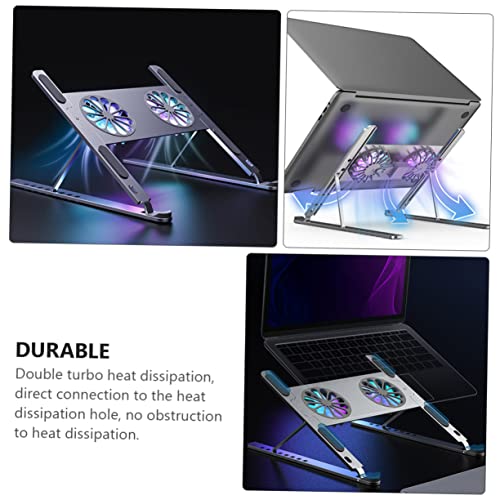Base refrigerante ajustable para laptop BRIGHTFUFU miniatura 6