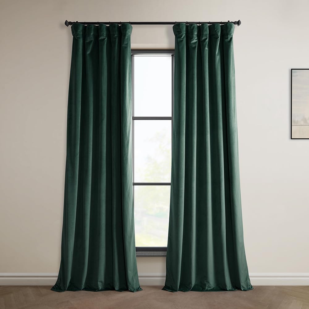 HPD Half Price Drapes Plush Velvet