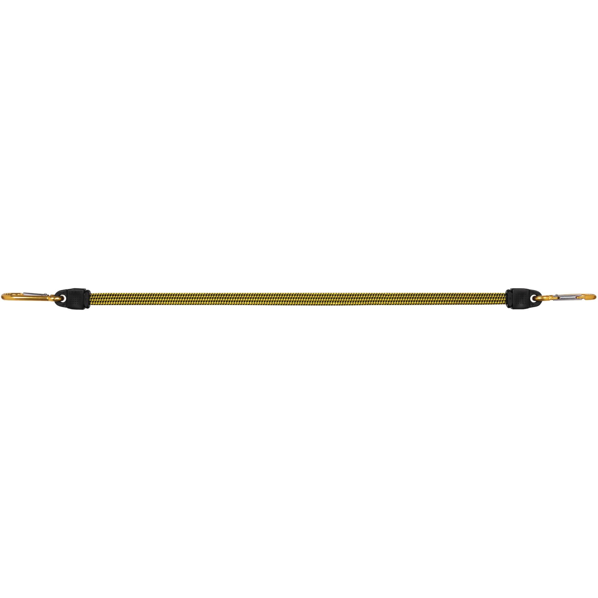 Performance Tool W1453 Cuerda elástica Plana de 61 cm con Gancho de mosquetón, Aluminio anodizado, Resistente a la corrosión, fácil de Instalar, límite de Carga de 60 Libras