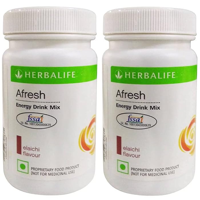 Buy Herbalife Afresh Energy Drink Mix Elaichi Flavor 50 GM Men and