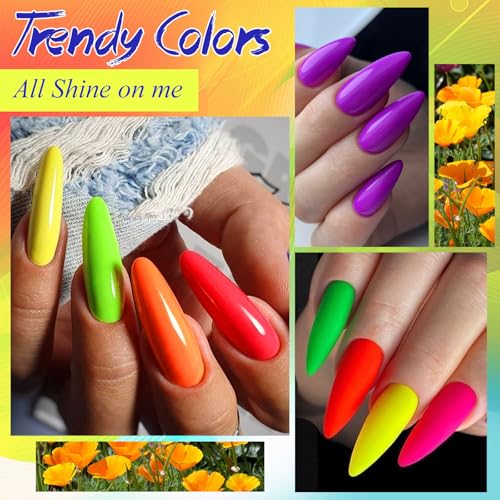 Set de Esmalte de Uñas en Gel 12 Piezas MEET ACROSS miniatura 2