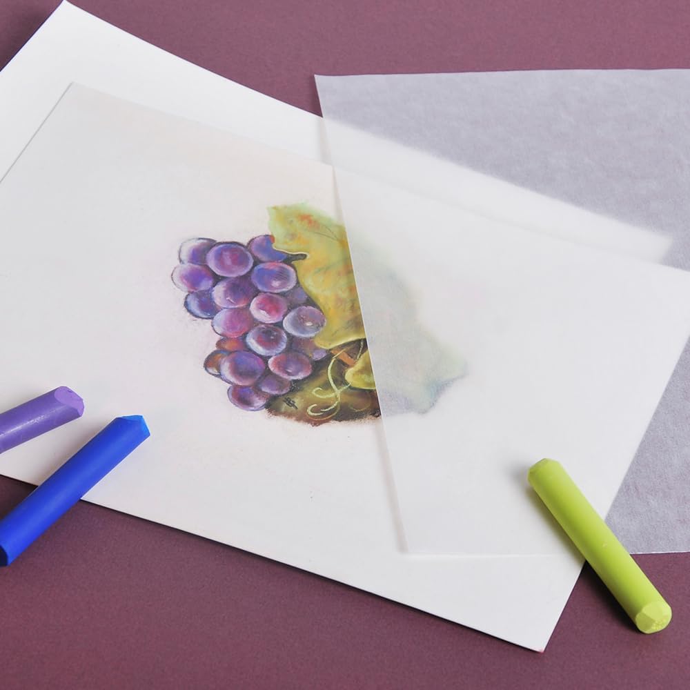 Clairefontaine 96020C Confezione Carta Pastelmat - 5 Fogli di carta Speciale per Pastelli secchi - 50x70 cm 360g - Grigio Chiaro