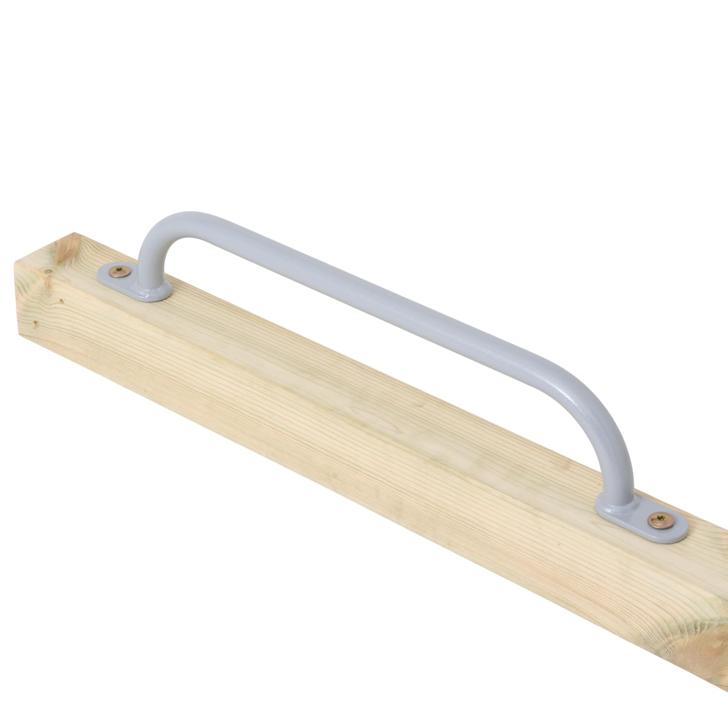 TRIBECCO Lot de 4 poignées d'escalade pour l'extérieur et l'intérieur - En métal - Pour aire de jeux, cadre d'escalade, tour de jeux, lit mezzanine, échelle et mur d'escalade dans la chambre d'enfant
