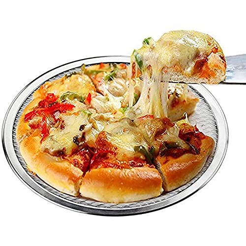 Écran de pizza rond sans couture en aluminium durable de 22 pouces pour une cuisson haute performance