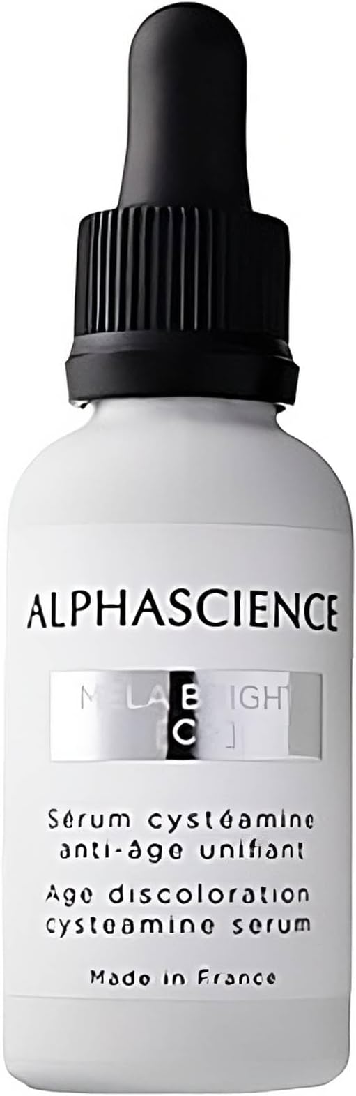 ALPHASCIENCE Mela Bright [C+] Serum - Helps Enhance Skin - Protect Skin's Barrier - Pro-Collagen Action - with Stable Cysteamine, 30 ml / 1 fl. oz.